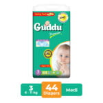 Guddu Premium | 44 diapers | Medi | 6 - 11 kg | 3
