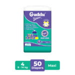 Guddu Premium | 50 diapers | Maxi | 9 - 14 kg | 4